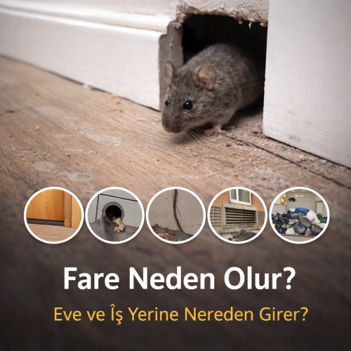 Fare Neden Olur? Eve ve İş Yerine Nereden Girer?